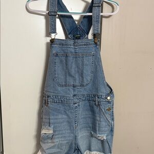 Wild Fable Blue Denim Overalls